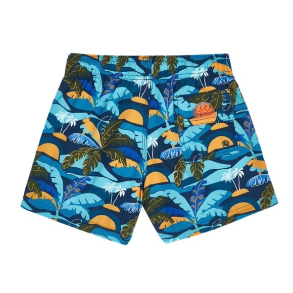 Sundek Boy’s Safari Print Board Shorts - Marine - Size 4 - Picture 11 of 12